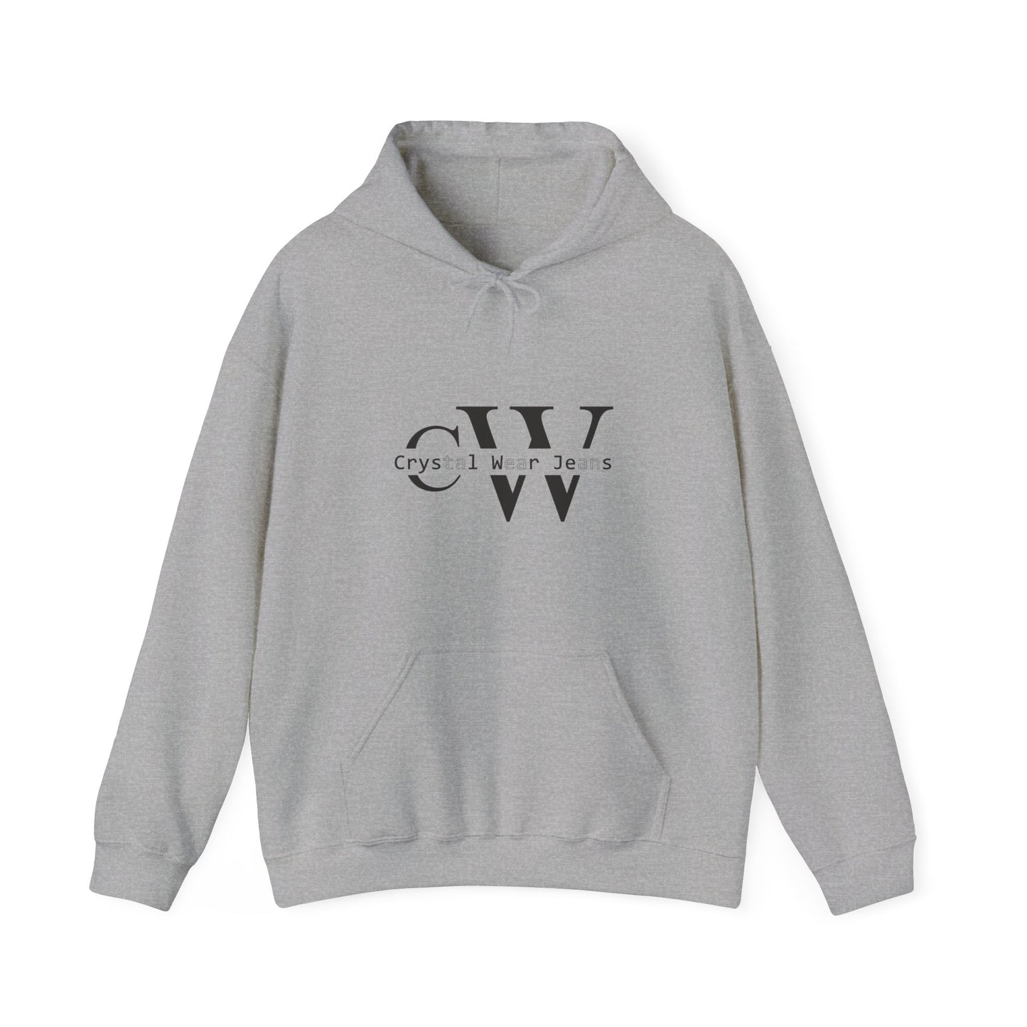 Hooded Sweatshirt - Logo Embroidered Unisex Casual Streetwear