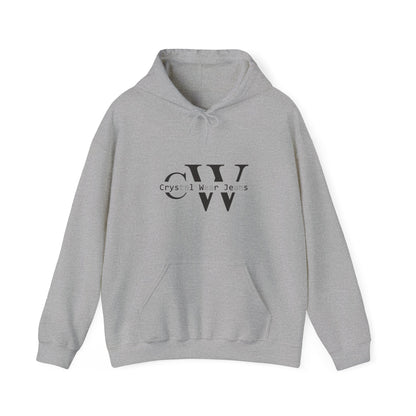 Hooded Sweatshirt - Logo Embroidered Unisex Casual Streetwear
